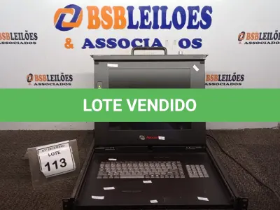 LOTE 113 - 01 CONSOLE DE SERVIDOR MARCA AVOCENT. (NO ESTADO) ATENÇÃO! FAZER A VISITAÇÃO ANTES DE ARREMATAR, NÃO SABEMOS SE FUNCIONA, LEILÃO NÃO TEM GARANTIA E NEM DEVOLUÇÃO, SUJEITO A POSSÍVEIS AVARIAS VISÍVEIS/OCULTAS E/OU AUSÊNCIA DE COMPONENTES.