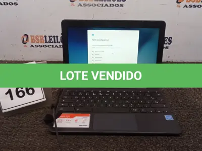 LOTE 166 - 01 NOTEBOOK 16GB TELA 11.6’’. (NO ESTADO) ATENÇÃO! FAZER A VISITAÇÃO ANTES DE ARREMATAR, NÃO SABEMOS SE FUNCIONA, LEILÃO NÃO TEM GARANTIA E NEM DEVOLUÇÃO, SUJEITO A POSSÍVEIS AVARIAS VISÍVEIS/OCULTAS E/OU AUSÊNCIA DE COMPONENTES.
