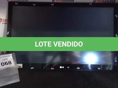 LOTE 068 - 01 TV LCD 42’’ MARCA LG. (NO ESTADO) ATENÇÃO! FAZER A VISITAÇÃO ANTES DE ARREMATAR, NÃO SABEMOS SE FUNCIONA, LEILÃO NÃO TEM GARANTIA E NEM DEVOLUÇÃO, SUJEITO A POSSÍVEIS AVARIAS VISÍVEIS/OCULTAS E/OU AUSÊNCIA DE COMPONENTES.