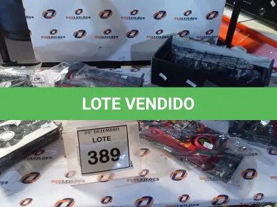 LOTE 389 - 06 PLACAS DE VÍDEO DE MARCAS E MODELO DIVERSOS. (NO ESTADO) ATENÇÃO! FAZER A VISITAÇÃO ANTES DE ARREMATAR, NÃO SABEMOS SE FUNCIONA, LEILÃO NÃO TEM GARANTIA E NEM DEVOLUÇÃO, SUJEITO A POSSÍVEIS AVARIAS VISÍVEIS/OCULTAS E/OU AUSÊNCIA DE COMPONENTES.