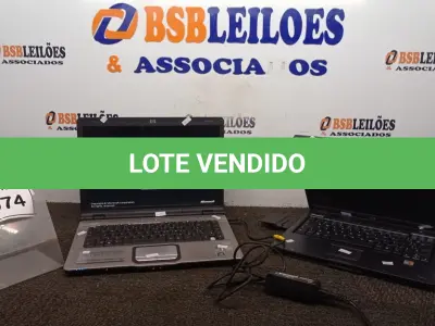 LOTE 074 - 01 NOTEBOOK MARCA HP. (NO ESTADO) ATENÇÃO! FAZER A VISITAÇÃO ANTES DE ARREMATAR, NÃO SABEMOS SE FUNCIONA, LEILÃO NÃO TEM GARANTIA E NEM DEVOLUÇÃO, SUJEITO A POSSÍVEIS AVARIAS VISÍVEIS/OCULTAS E/OU AUSÊNCIA DE COMPONENTES.