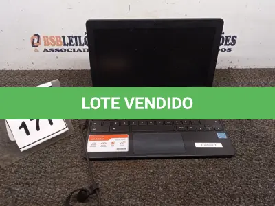 LOTE 171 - 01 NOTEBOOK 16GB TELA 11.6’’. (NO ESTADO) ATENÇÃO! FAZER A VISITAÇÃO ANTES DE ARREMATAR, NÃO SABEMOS SE FUNCIONA, LEILÃO NÃO TEM GARANTIA E NEM DEVOLUÇÃO, SUJEITO A POSSÍVEIS AVARIAS VISÍVEIS/OCULTAS E/OU AUSÊNCIA DE COMPONENTES.