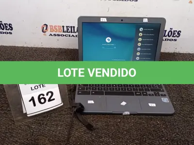 LOTE 162 - 01 NOTEBOOK 16GB TELA 11.6’’. (NO ESTADO) ATENÇÃO! FAZER A VISITAÇÃO ANTES DE ARREMATAR, NÃO SABEMOS SE FUNCIONA, LEILÃO NÃO TEM GARANTIA E NEM DEVOLUÇÃO, SUJEITO A POSSÍVEIS AVARIAS VISÍVEIS/OCULTAS E/OU AUSÊNCIA DE COMPONENTES.