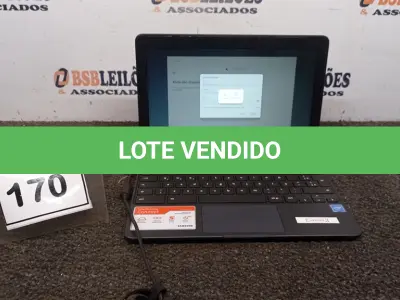 LOTE 170 - 01 NOTEBOOK 16GB TELA 11.6’’. (NO ESTADO) ATENÇÃO! FAZER A VISITAÇÃO ANTES DE ARREMATAR, NÃO SABEMOS SE FUNCIONA, LEILÃO NÃO TEM GARANTIA E NEM DEVOLUÇÃO, SUJEITO A POSSÍVEIS AVARIAS VISÍVEIS/OCULTAS E/OU AUSÊNCIA DE COMPONENTES.