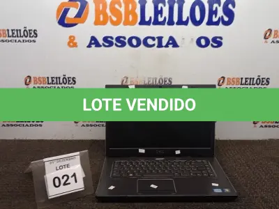 LOTE 021 - 01 NOTEBOOK MARCA DELL SÉRIE VOSTRO. (NO ESTADO) ATENÇÃO! FAZER A VISITAÇÃO ANTES DE ARREMATAR, NÃO SABEMOS SE FUNCIONA, LEILÃO NÃO TEM GARANTIA E NEM DEVOLUÇÃO, SUJEITO A POSSÍVEIS AVARIAS VISÍVEIS/OCULTAS E/OU AUSÊNCIA DE COMPONENTES.