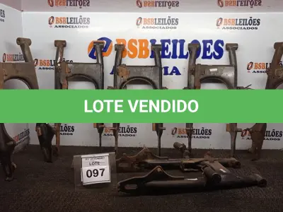 LOTE 097 - 06 BALANÇAS DE MOTO. (NO ESTADO) ATENÇÃO! FAZER A VISITAÇÃO ANTES DE ARREMATAR, NÃO SABEMOS SE FUNCIONA, LEILÃO NÃO TEM GARANTIA E NEM DEVOLUÇÃO, SUJEITO A POSSÍVEIS AVARIAS VISÍVEIS/OCULTAS E/OU AUSÊNCIA DE COMPONENTES.