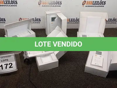 LOTE 172 - 05 CONTROLES DE AR-CONDICIONADO MARCA TRANE. (NO ESTADO) ATENÇÃO! FAZER A VISITAÇÃO ANTES DE ARREMATAR, NÃO SABEMOS SE FUNCIONA, LEILÃO NÃO TEM GARANTIA E NEM DEVOLUÇÃO, SUJEITO A POSSÍVEIS AVARIAS VISÍVEIS/OCULTAS E/OU AUSÊNCIA DE COMPONENTES.