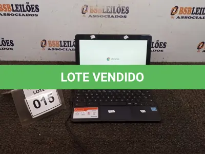 LOTE 015 - 01 NOTEBOOK 16GB TELA 11.6’’. (NO ESTADO) ATENÇÃO! FAZER A VISITAÇÃO ANTES DE ARREMATAR, NÃO SABEMOS SE FUNCIONA, LEILÃO NÃO TEM GARANTIA E NEM DEVOLUÇÃO, SUJEITO A POSSÍVEIS AVARIAS VISÍVEIS/OCULTAS E/OU AUSÊNCIA DE COMPONENTES.