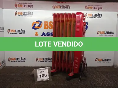 LOTE 100 - 01 AQUECEDOR A ÓLEO MODELO MA-07 220V MARCA MARTAU. (NO ESTADO) ATENÇÃO! FAZER A VISITAÇÃO ANTES DE ARREMATAR, NÃO SABEMOS SE FUNCIONA, LEILÃO NÃO TEM GARANTIA E NEM DEVOLUÇÃO, SUJEITO A POSSÍVEIS AVARIAS VISÍVEIS/OCULTAS E/OU AUSÊNCIA DE COMPONENTES.