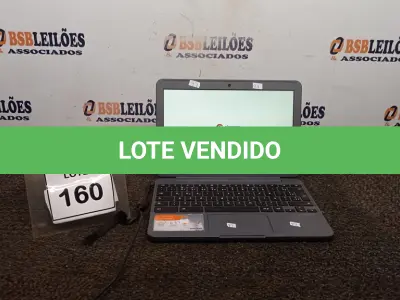 LOTE 160 - 01 NOTEBOOK 16GB TELA 11.6’’. (NO ESTADO) ATENÇÃO! FAZER A VISITAÇÃO ANTES DE ARREMATAR, NÃO SABEMOS SE FUNCIONA, LEILÃO NÃO TEM GARANTIA E NEM DEVOLUÇÃO, SUJEITO A POSSÍVEIS AVARIAS VISÍVEIS/OCULTAS E/OU AUSÊNCIA DE COMPONENTES.
