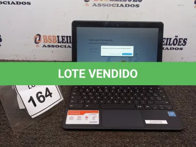 LOTE 164 - 01 NOTEBOOK 16GB TELA 11.6’’. (NO ESTADO) ATENÇÃO! FAZER A VISITAÇÃO ANTES DE ARREMATAR, NÃO SABEMOS SE FUNCIONA, LEILÃO NÃO TEM GARANTIA E NEM DEVOLUÇÃO, SUJEITO A POSSÍVEIS AVARIAS VISÍVEIS/OCULTAS E/OU AUSÊNCIA DE COMPONENTES.