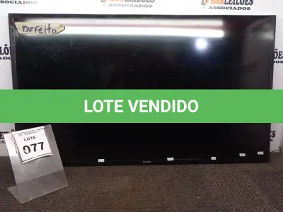LOTE 077 - 01 TV LCD 43’’ MARCA SAMSUNG E 01 TV LCD 32’’ MARCA SONY. (NO ESTADO) ATENÇÃO! FAZER A VISITAÇÃO ANTES DE ARREMATAR, NÃO SABEMOS SE FUNCIONA, LEILÃO NÃO TEM GARANTIA E NEM DEVOLUÇÃO, SUJEITO A POSSÍVEIS AVARIAS VISÍVEIS/OCULTAS E/OU AUSÊNCIA DE COMPONENTES.