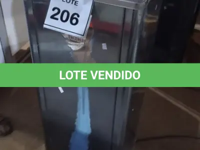 LOTE 206 - 01 BEBEDOURO EM INOX MARCA IBBL. (NO ESTADO) ATENÇÃO! FAZER A VISITAÇÃO ANTES DE ARREMATAR, NÃO SABEMOS SE FUNCIONA, LEILÃO NÃO TEM GARANTIA E NEM DEVOLUÇÃO, SUJEITO A POSSÍVEIS AVARIAS VISÍVEIS/OCULTAS E/OU AUSÊNCIA DE COMPONENTES.