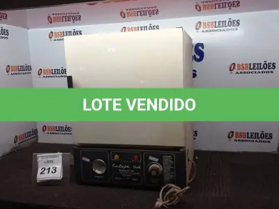 LOTE 213 - 01 ESTUFA CONVECÇÃO GRAVIDADE MODELO 311 CG. (NO ESTADO) ATENÇÃO! FAZER A VISITAÇÃO ANTES DE ARREMATAR, NÃO SABEMOS SE FUNCIONA, LEILÃO NÃO TEM GARANTIA E NEM DEVOLUÇÃO, SUJEITO A POSSÍVEIS AVARIAS VISÍVEIS/OCULTAS E/OU AUSÊNCIA DE COMPONENTES.