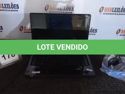 LOTE 178 - 01 NOTEBOOK MARCA ITAUTEC E 01 CABO DE FORÇA. (NO ESTADO) ATENÇÃO! FAZER A VISITAÇÃO ANTES DE ARREMATAR, NÃO SABEMOS SE FUNCIONA, LEILÃO NÃO TEM GARANTIA E NEM DEVOLUÇÃO, SUJEITO A POSSÍVEIS AVARIAS VISÍVEIS/OCULTAS E/OU AUSÊNCIA DE COMPONENTES.