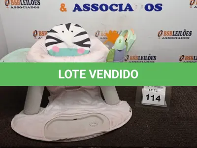 LOTE 114 - 01 ANDADOR PARA CRIANÇA. (NO ESTADO) ATENÇÃO! FAZER A VISITAÇÃO ANTES DE ARREMATAR, NÃO SABEMOS SE FUNCIONA, LEILÃO NÃO TEM GARANTIA E NEM DEVOLUÇÃO, SUJEITO A POSSÍVEIS AVARIAS VISÍVEIS/OCULTAS E/OU AUSÊNCIA DE COMPONENTES.