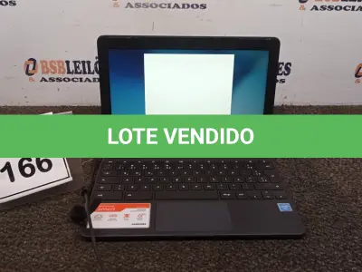 LOTE 166 - 01 NOTEBOOK 16GB TELA 11.6’’. (NO ESTADO) ATENÇÃO! FAZER A VISITAÇÃO ANTES DE ARREMATAR, NÃO SABEMOS SE FUNCIONA, LEILÃO NÃO TEM GARANTIA E NEM DEVOLUÇÃO, SUJEITO A POSSÍVEIS AVARIAS VISÍVEIS/OCULTAS E/OU AUSÊNCIA DE COMPONENTES.