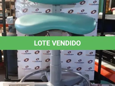 LOTE 387 - 01 CADEIRA MOCHO GIRATÓRIA. (NO ESTADO) ATENÇÃO! FAZER A VISITAÇÃO ANTES DE ARREMATAR, NÃO SABEMOS SE FUNCIONA, LEILÃO NÃO TEM GARANTIA E NEM DEVOLUÇÃO, SUJEITO A POSSÍVEIS AVARIAS VISÍVEIS/OCULTAS E/OU AUSÊNCIA DE COMPONENTES.