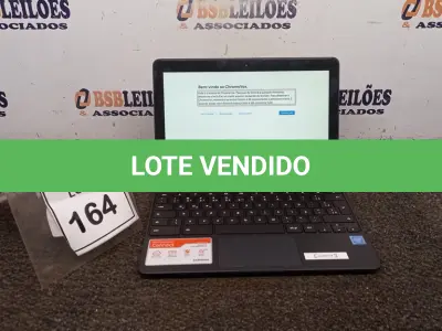 LOTE 164 - 01 NOTEBOOK 16GB TELA 11.6’’. (NO ESTADO) ATENÇÃO! FAZER A VISITAÇÃO ANTES DE ARREMATAR, NÃO SABEMOS SE FUNCIONA, LEILÃO NÃO TEM GARANTIA E NEM DEVOLUÇÃO, SUJEITO A POSSÍVEIS AVARIAS VISÍVEIS/OCULTAS E/OU AUSÊNCIA DE COMPONENTES.