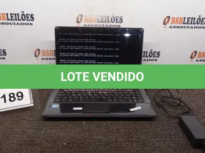 LOTE 189 - 01 NOTEBOOK MARCA ASUS COM FONTE. (NO ESTADO) ATENÇÃO! FAZER A VISITAÇÃO ANTES DE ARREMATAR, NÃO SABEMOS SE FUNCIONA, LEILÃO NÃO TEM GARANTIA E NEM DEVOLUÇÃO, SUJEITO A POSSÍVEIS AVARIAS VISÍVEIS/OCULTAS E/OU AUSÊNCIA DE COMPONENTES.