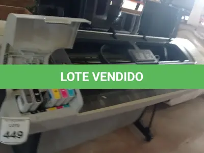 LOTE 449 - 01 PLOTTER MODELO HP DESIGNJET T1100PS. (NO ESTADO) ATENÇÃO! FAZER A VISITAÇÃO ANTES DE ARREMATAR, NÃO SABEMOS SE FUNCIONA, LEILÃO NÃO TEM GARANTIA E NEM DEVOLUÇÃO, SUJEITO A POSSÍVEIS AVARIAS VISÍVEIS/OCULTAS E/OU AUSÊNCIA DE COMPONENTES.