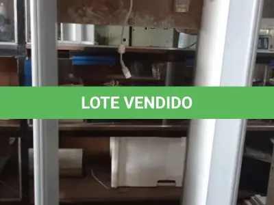 LOTE 450 - 01 PORTAL DETECTOR E MATAIS MODELO RASPICAN/METOR 200 HS. (NO ESTADO) ATENÇÃO! FAZER A VISITAÇÃO ANTES DE ARREMATAR, NÃO SABEMOS SE FUNCIONA, LEILÃO NÃO TEM GARANTIA E NEM DEVOLUÇÃO, SUJEITO A POSSÍVEIS AVARIAS VISÍVEIS/OCULTAS E/OU AUSÊNCIA DE COMPONENTES.