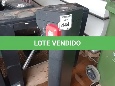 LOTE 444 - 01 CATRACA DE ACESSO. (NO ESTADO) ATENÇÃO! FAZER A VISITAÇÃO ANTES DE ARREMATAR, NÃO SABEMOS SE FUNCIONA, LEILÃO NÃO TEM GARANTIA E NEM DEVOLUÇÃO, SUJEITO A POSSÍVEIS AVARIAS VISÍVEIS/OCULTAS E/OU AUSÊNCIA DE COMPONENTES.