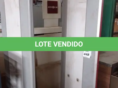 LOTE 448 - 01 PORTAL DETECTOR E MATAIS MODELO RASPICAN/METOR 200 HS. (NO ESTADO) ATENÇÃO! FAZER A VISITAÇÃO ANTES DE ARREMATAR, NÃO SABEMOS SE FUNCIONA, LEILÃO NÃO TEM GARANTIA E NEM DEVOLUÇÃO, SUJEITO A POSSÍVEIS AVARIAS VISÍVEIS/OCULTAS E/OU AUSÊNCIA DE COMPONENTES.