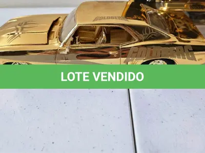 LOTE 077 - 01 MINIATURA DE COLEÇÃO GOLDBERG 1998 WCW 24K GOLD NITRO-STREETRO D NIB RACING CHAMPIONS ESCALA 1:24. (NO ESTADO) ATENÇÃO! FAZER A VISITAÇÃO ANTES DE ARREMATAR, NÃO SABEMOS SE FUNCIONA, LEILÃO NÃO TEM GARANTIA E NEM DEVOLUÇÃO, SUJEITO A POSSÍVEIS AVARIAS VISÍVEIS/OCULTAS E/OU AUSÊNCIA DE COMPONENTES.