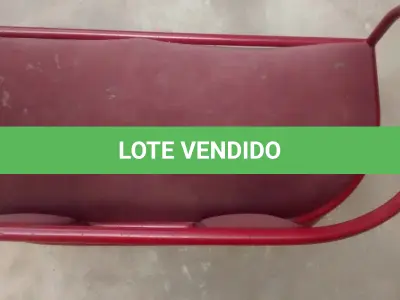 LOTE 109 - 01 LOTE COM BANCO DE FERRO COM CM DE COMPRIMENTO. (NO ESTADO) ATENÇÃO! FAZER A VISITAÇÃO ANTES DE ARREMATAR, NÃO SABEMOS SE FUNCIONA, LEILÃO NÃO TEM GARANTIA E NEM DEVOLUÇÃO, SUJEITO A POSSÍVEIS AVARIAS VISÍVEIS/OCULTAS E/OU AUSÊNCIA DE COMPONENTES.