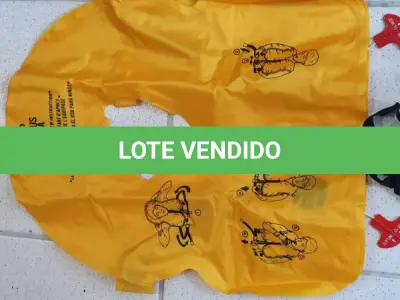 LOTE 039 - 01 COLETE SALVA VIDAS DA VASP. NOVO E COM FICHA VERIFICAÇAO DA VASP. (NO ESTADO) ATENÇÃO! FAZER A VISITAÇÃO ANTES DE ARREMATAR, NÃO SABEMOS SE FUNCIONA, LEILÃO NÃO TEM GARANTIA E NEM DEVOLUÇÃO, SUJEITO A POSSÍVEIS AVARIAS VISÍVEIS/OCULTAS E/OU AUSÊNCIA DE COMPONENTES.