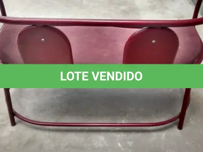 LOTE 109 - 01 LOTE COM BANCO DE FERRO COM CM DE COMPRIMENTO. (NO ESTADO) ATENÇÃO! FAZER A VISITAÇÃO ANTES DE ARREMATAR, NÃO SABEMOS SE FUNCIONA, LEILÃO NÃO TEM GARANTIA E NEM DEVOLUÇÃO, SUJEITO A POSSÍVEIS AVARIAS VISÍVEIS/OCULTAS E/OU AUSÊNCIA DE COMPONENTES.