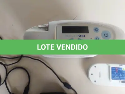 LOTE 363 - 01 CONCENTRADOR DE OXIGÊNIO PORTÁTIL USADO INOGEN PARADO HÁ MUITO TEMPO SEM USO. (NO ESTADO) ATENÇÃO! FAZER A VISITAÇÃO ANTES DE ARREMATAR, NÃO SABEMOS SE FUNCIONA, LEILÃO NÃO TEM GARANTIA E NEM DEVOLUÇÃO, SUJEITO A POSSÍVEIS AVARIAS VISÍVEIS/OCULTAS E/OU AUSÊNCIA DE COMPONENTES.
