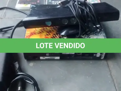 LOTE 374 - 01 X BOX EM ÓTIMO ESTADO ESTAVA FUNCICONADO FICOU GUARDADO TEMPO ESTA LINADO SEM ETS TOTAL. (NO ESTADO) ATENÇÃO! FAZER A VISITAÇÃO ANTES DE ARREMATAR, NÃO SABEMOS SE FUNCIONA, LEILÃO NÃO TEM GARANTIA E NEM DEVOLUÇÃO, SUJEITO A POSSÍVEIS AVARIAS VISÍVEIS/OCULTAS E/OU AUSÊNCIA DE COMPONENTES.