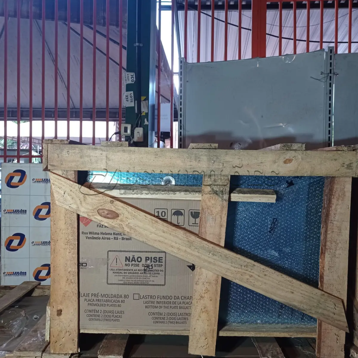 LOTE 045 - 01 FORNO ROMA VENÂNCIO 80 CM DE LASTRO A GÁS ROMA COM PEDRA REFRATARIA FIRI80 (NOVO), (NO ESTADO)