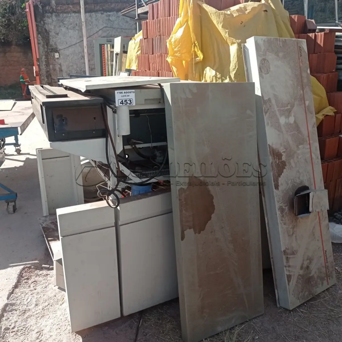 LOTE 651 - 01 SUCATA DE MAQUINÁRIO GRÁFICO. (NO ESTADO, LEILÃO NÃO TEM GARANTIA E NEM DEVOLUÇÃO, SUJEITO A POSSÍVEIS AVARIAS VISÍVEIS/OCULTAS E/OU AUSÊNCIA DE COMPONENTES).