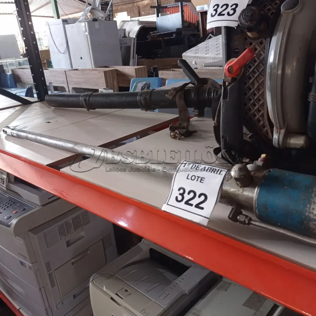 LOTE 322 - 01 PROPULSORA DE ÓLEO. (NO ESTADO) ATENÇÃO! FAZER A VISITAÇÃO ANTES DE ARREMATAR, NÃO SABEMOS SE FUNCIONA. LEILÃO NÃO TEM GARANTIA E NEM DEVOLUÇÃO, SUJEITO A POSSÍVEIS AVARIAS VISÍVEIS/OCULTAS E/OU AUSÊNCIA DE COMPONENTES.