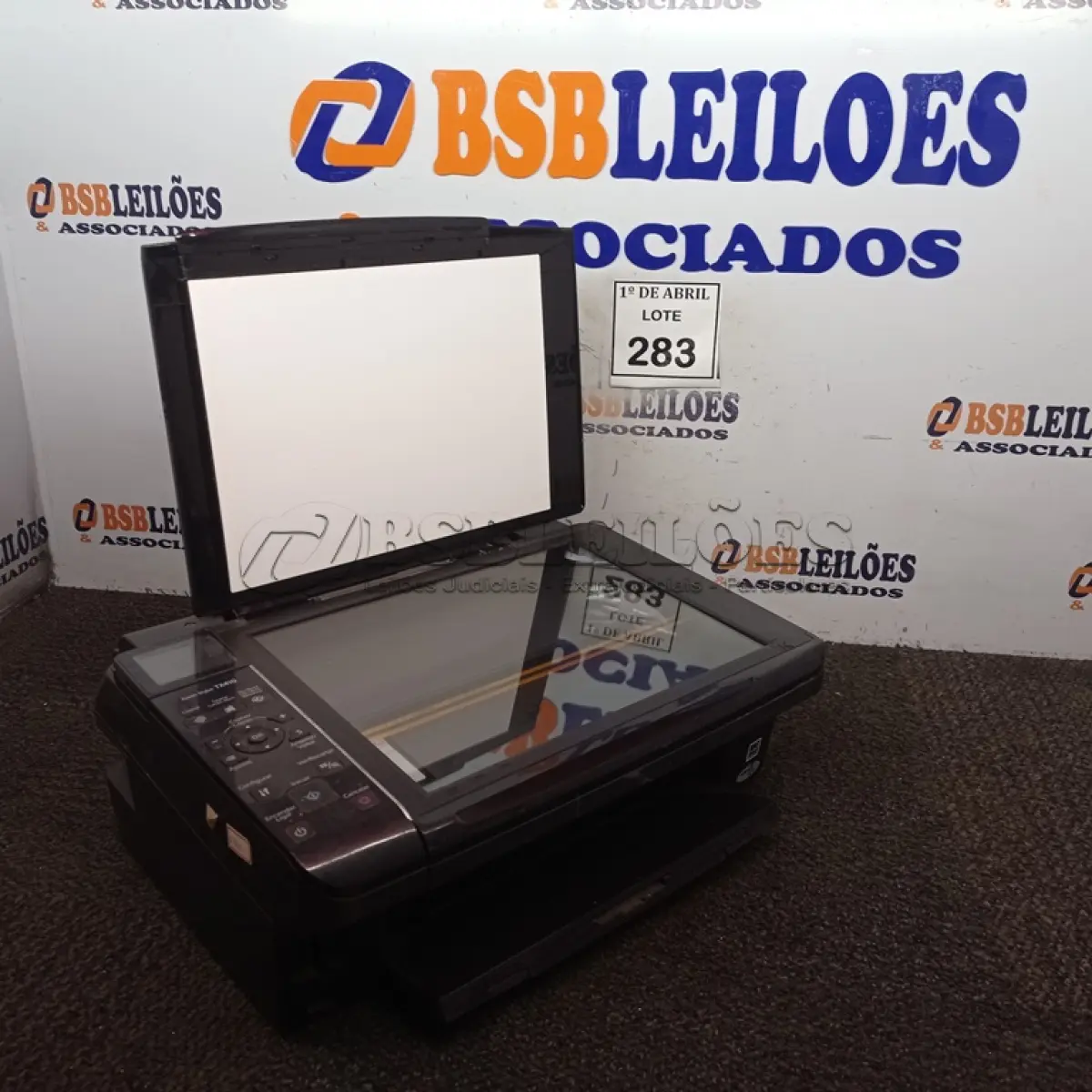 LOTE 283 - 01 IMPRESSORA EPSON TX410. (NO ESTADO) ATENÇÃO! FAZER A VISITAÇÃO ANTES DE ARREMATAR, NÃO SABEMOS SE FUNCIONA. LEILÃO NÃO TEM GARANTIA E NEM DEVOLUÇÃO, SUJEITO A POSSÍVEIS AVARIAS VISÍVEIS/OCULTAS E/OU AUSÊNCIA DE COMPONENTES.