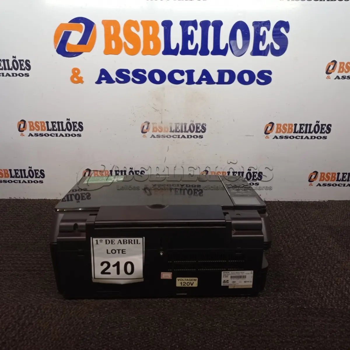 LOTE 210 - 01 IMPRESSORA EPSON TX410. (NO ESTADO) ATENÇÃO! FAZER A VISITAÇÃO ANTES DE ARREMATAR, NÃO SABEMOS SE FUNCIONA. LEILÃO NÃO TEM GARANTIA E NEM DEVOLUÇÃO, SUJEITO A POSSÍVEIS AVARIAS VISÍVEIS/OCULTAS E/OU AUSÊNCIA DE COMPONENTES.
