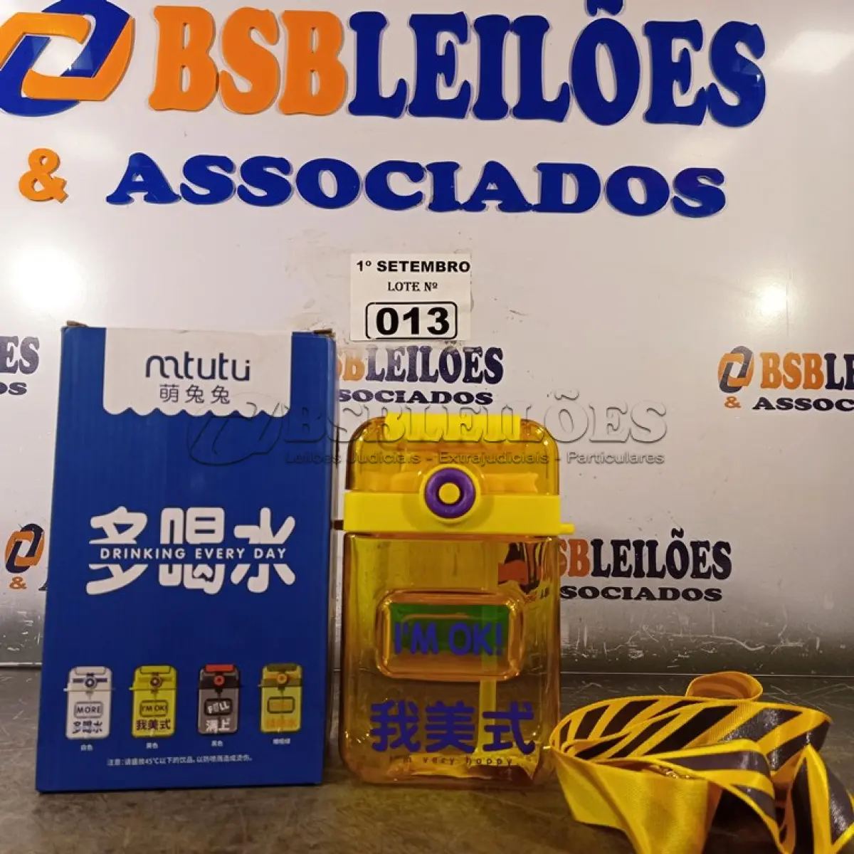LOTE 013 - 01 GARRAFA DE CRIANÇA. (NO ESTADO) ATENÇÃO! FAZER A VISITAÇÃO ANTES DE ARREMATAR, NÃO SABEMOS SE FUNCIONA. LEILÃO NÃO TEM GARANTIA E NEM DEVOLUÇÃO, SUJEITO A POSSÍVEIS AVARIAS VISÍVEIS/OCULTAS E/OU AUSÊNCIA DE COMPONENTES.