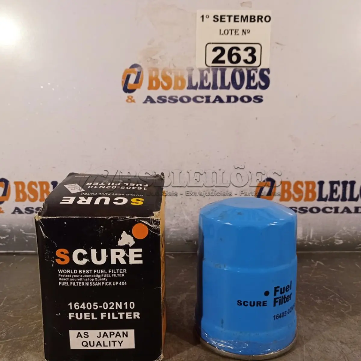 LOTE 263 - 01 FILTRO DE ÓLEO DA NISSAN. (NO ESTADO) ATENÇÃO! FAZER A VISITAÇÃO ANTES DE ARREMATAR, NÃO SABEMOS SE FUNCIONA. LEILÃO NÃO TEM GARANTIA E NEM DEVOLUÇÃO, SUJEITO A POSSÍVEIS AVARIAS VISÍVEIS/OCULTAS E/OU AUSÊNCIA DE COMPONENTES.