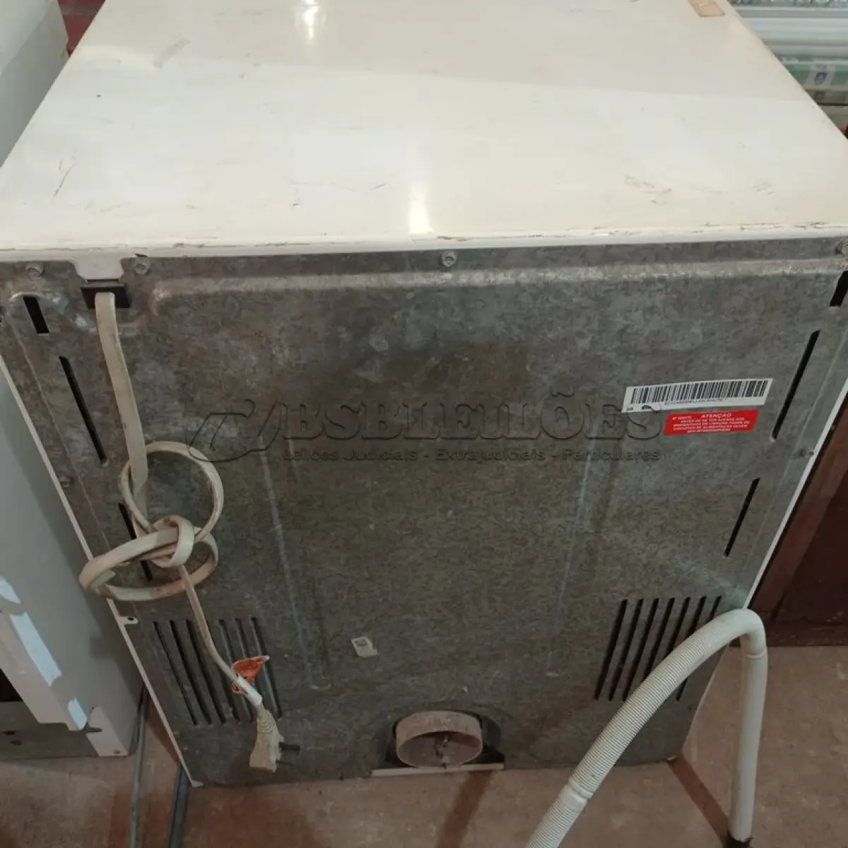LOTE 523 - 01 SECADORA DE ROUPAS MARCA BRASTEMP 220V. (NO ESTADO) ATENÇÃO! FAZER A VISITAÇÃO ANTES DE ARREMATAR, NÃO SABEMOS SE FUNCIONA. LEILÃO NÃO TEM GARANTIA E NEM DEVOLUÇÃO, SUJEITO A POSSÍVEIS AVARIAS VISÍVEIS/OCULTAS E/OU AUSÊNCIA DE COMPONENTES.