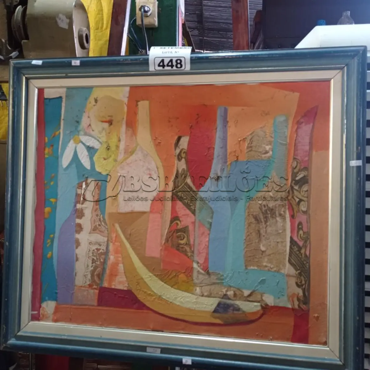 LOTE 448 - 01 QUADRO DECORATIVO. (NO ESTADO) ATENÇÃO! FAZER A VISITAÇÃO ANTES DE ARREMATAR, NÃO SABEMOS SE FUNCIONA. LEILÃO NÃO TEM GARANTIA E NEM DEVOLUÇÃO, SUJEITO A POSSÍVEIS AVARIAS VISÍVEIS/OCULTAS E/OU AUSÊNCIA DE COMPONENTES.