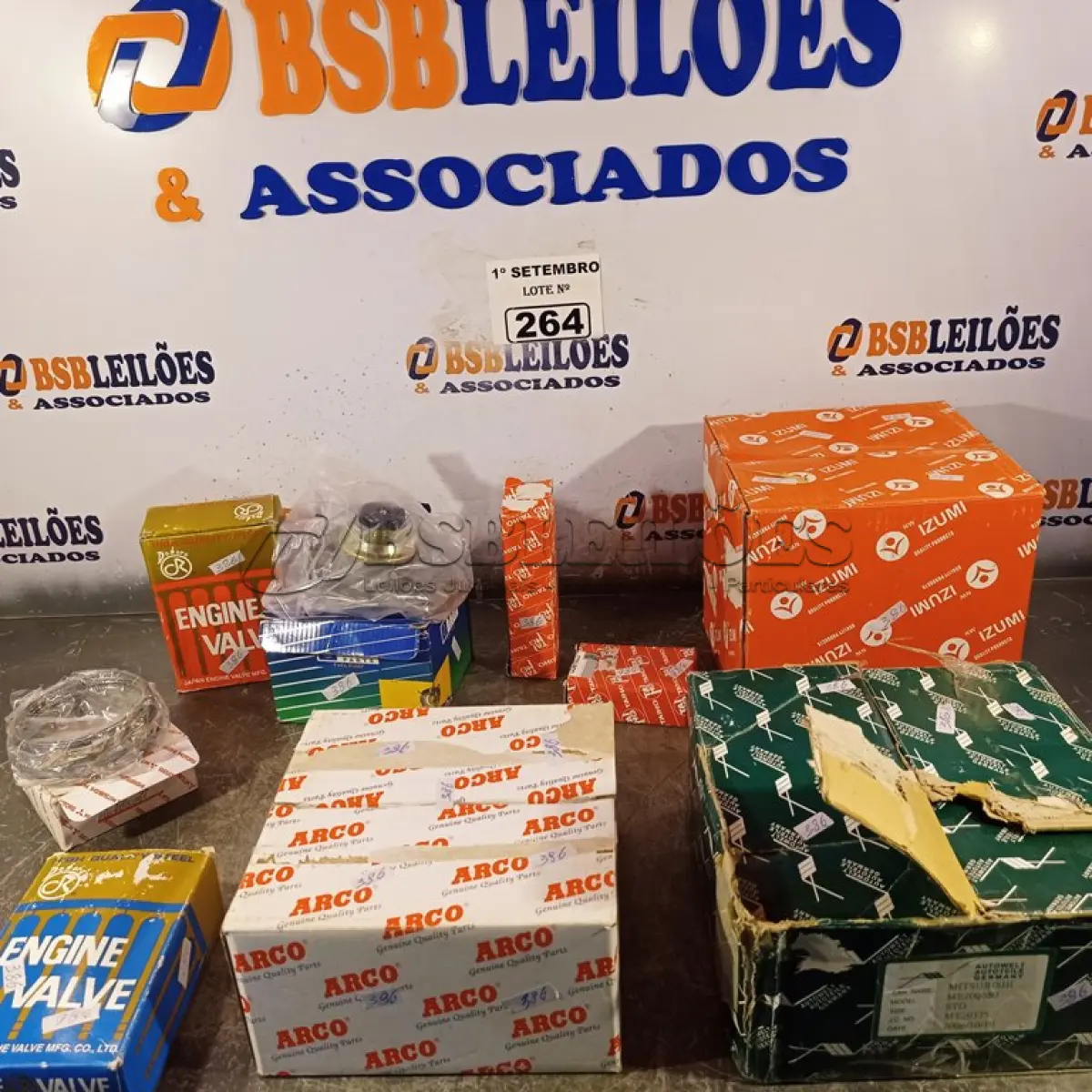 LOTE 264 - 01 KIT RETIFICA DO MOTOR L200/L300 2.5 8V MOTOR 2.5 8V D4BH DIESEL 2.5 8V 4D56. (NO ESTADO) ATENÇÃO! FAZER A VISITAÇÃO ANTES DE ARREMATAR, NÃO SABEMOS SE FUNCIONA. LEILÃO NÃO TEM GARANTIA E NEM DEVOLUÇÃO, SUJEITO A POSSÍVEIS AVARIAS VISÍVEIS/OCULTAS E/OU AUSÊNCIA DE COMPONENTES.