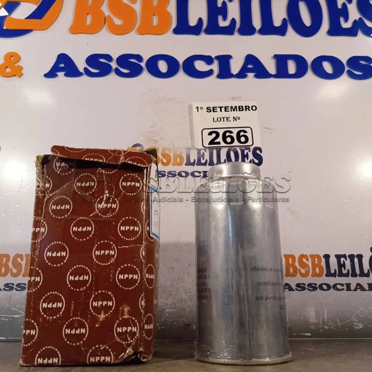 LOTE 266 - 01 FILTRO DE COMBUSTÍVEL DA NISSAN FRONTIER. (NO ESTADO) ATENÇÃO! FAZER A VISITAÇÃO ANTES DE ARREMATAR, NÃO SABEMOS SE FUNCIONA. LEILÃO NÃO TEM GARANTIA E NEM DEVOLUÇÃO, SUJEITO A POSSÍVEIS AVARIAS VISÍVEIS/OCULTAS E/OU AUSÊNCIA DE COMPONENTES.