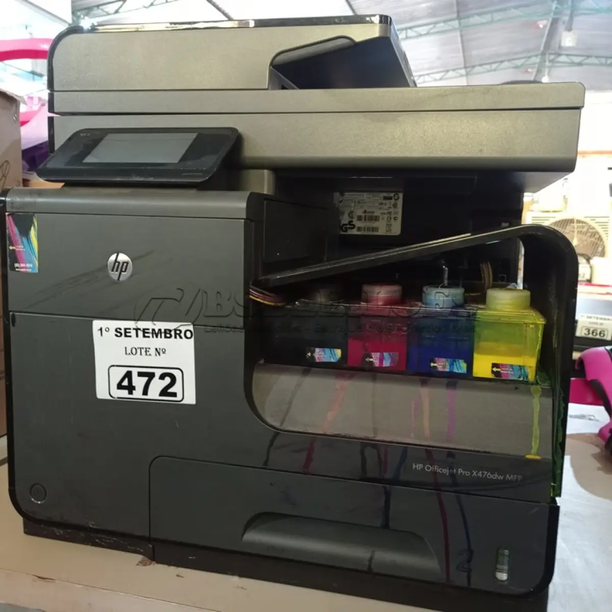LOTE 472 - 03 IMPRESSORAS SENDO 01 MULTIFUNCIONAL MARCA HP. (NO ESTADO) ATENÇÃO! FAZER A VISITAÇÃO ANTES DE ARREMATAR, NÃO SABEMOS SE FUNCIONA. LEILÃO NÃO TEM GARANTIA E NEM DEVOLUÇÃO, SUJEITO A POSSÍVEIS AVARIAS VISÍVEIS/OCULTAS E/OU AUSÊNCIA DE COMPONENTES.