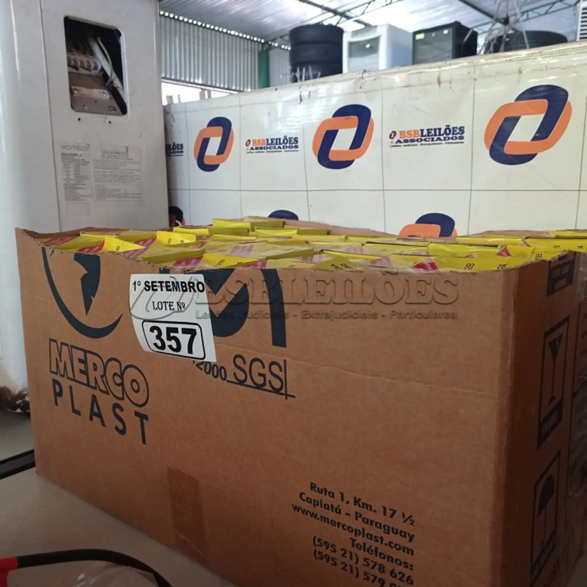 LOTE 357 - 01 LOTE COM GRANDE QUANTIDADE DE SIRENES DE RÉ PARA CAMINHÃO. (NO ESTADO) ATENÇÃO! FAZER A VISITAÇÃO ANTES DE ARREMATAR, NÃO SABEMOS SE FUNCIONA. LEILÃO NÃO TEM GARANTIA E NEM DEVOLUÇÃO, SUJEITO A POSSÍVEIS AVARIAS VISÍVEIS/OCULTAS E/OU AUSÊNCIA DE COMPONENTES.
