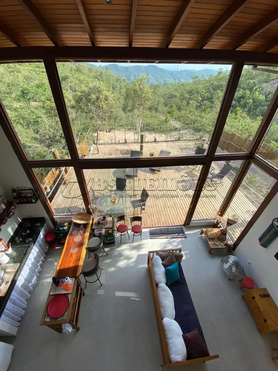 LOTE 001 - 01 LINDA CASA EM SÃO JORGE (MUNICÍPIO ALTO PARAÍSO), NO CORAÇÃO DA CHAPADA DOS VEADEIROS.    CASA DE 130M2, LOTE DA CASA 450M² APROXIMADA. (NO ESTADO)  (DOCUMENTAÇÃO CESSÃO DE DIREITO)