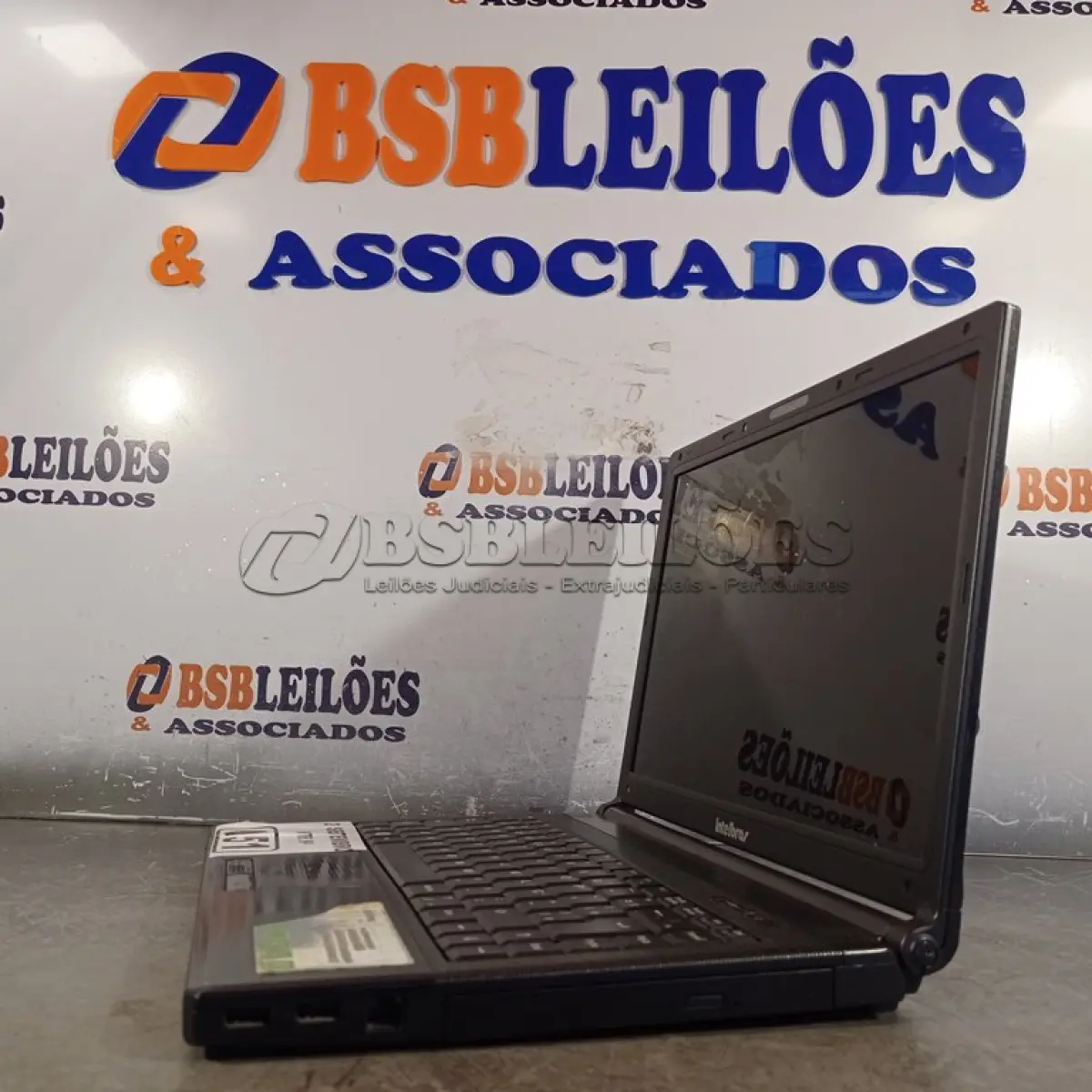 LOTE 051 - 01 NOTEBOOK MARCA INTELBRAS. (NO ESTADO) ATENÇÃO! FAZER A VISITAÇÃO ANTES DE ARREMATAR, NÃO SABEMOS SE FUNCIONA. LEILÃO NÃO TEM GARANTIA E NEM DEVOLUÇÃO, SUJEITO A POSSÍVEIS AVARIAS VISÍVEIS/OCULTAS E/OU AUSÊNCIA DE COMPONENTES.