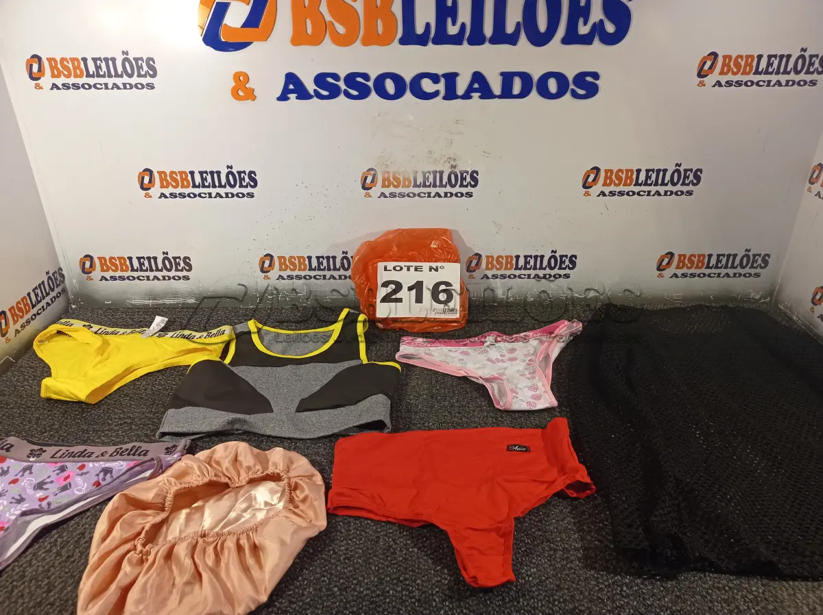 LOTE 216 - 12 – PEÇAS DE ROUPAS FEMININAS DIVERSAS (NO ESTADO, NÃO SABEMOS SE FUNCIONA. LEILÃO NÃO TEM GARANTIA E NEM DEVOLUÇÃO, SUJEITO A POSSÍVEIS AVARIAS VISÍVEIS/OCULTAS E/OU AUSÊNCIA DE COMPONENTES)